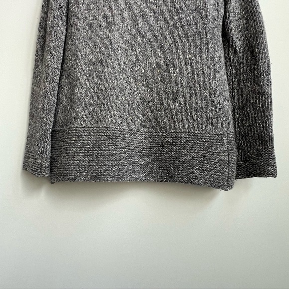 Theory Gray Jake Granito Wool Cashmere Knit Cardigan P/TP Open Front - Picture 14 of 14